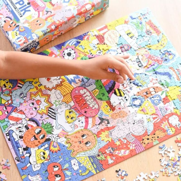 Lernpuzzle 500 Teile Graffiti Poppik