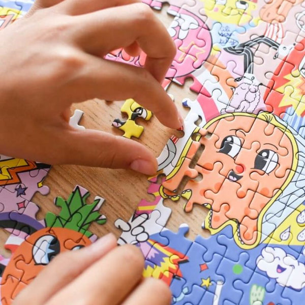 Lernpuzzle 500 Teile Graffiti Poppik