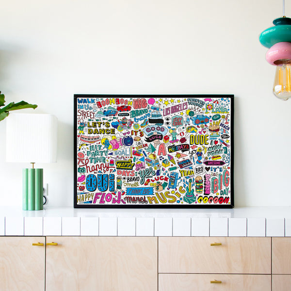 Streetart-Puzzle 1000 Teile