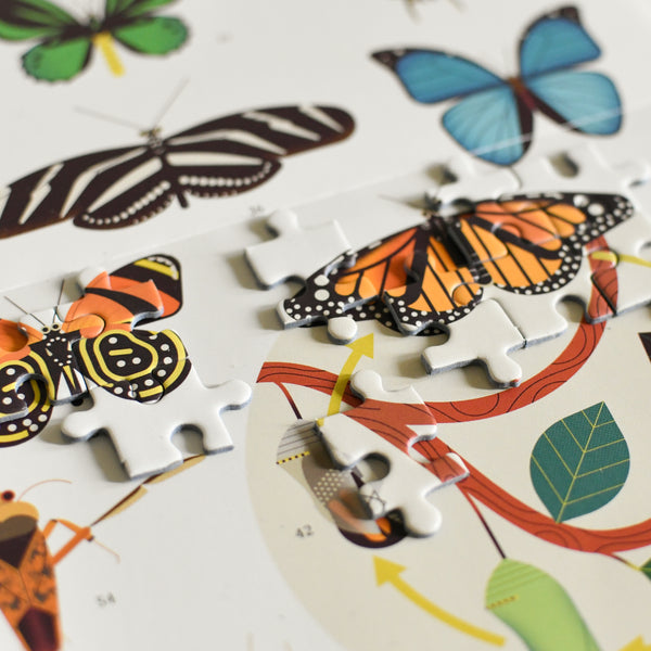 Lernpuzzle 500 Teile Insekten